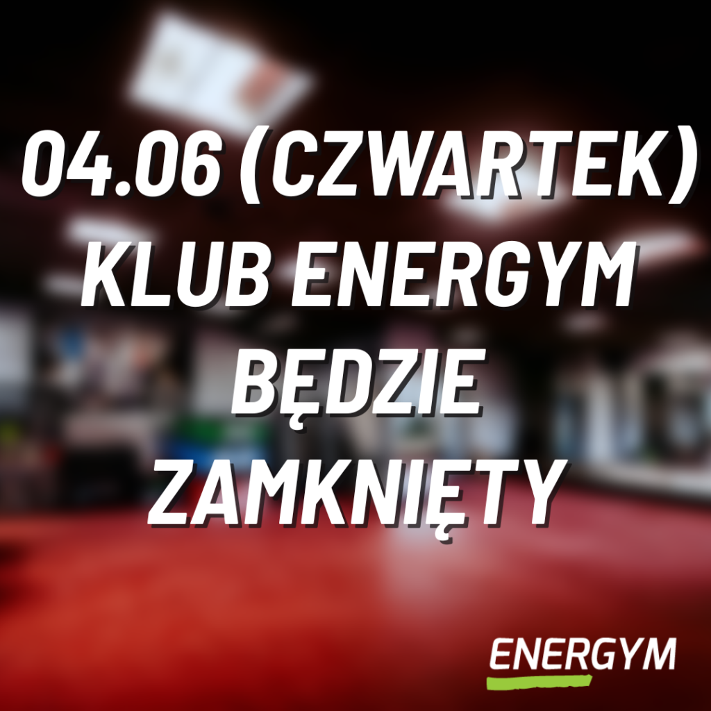 Czwartek 04.06.2025 - Klub nieczynny